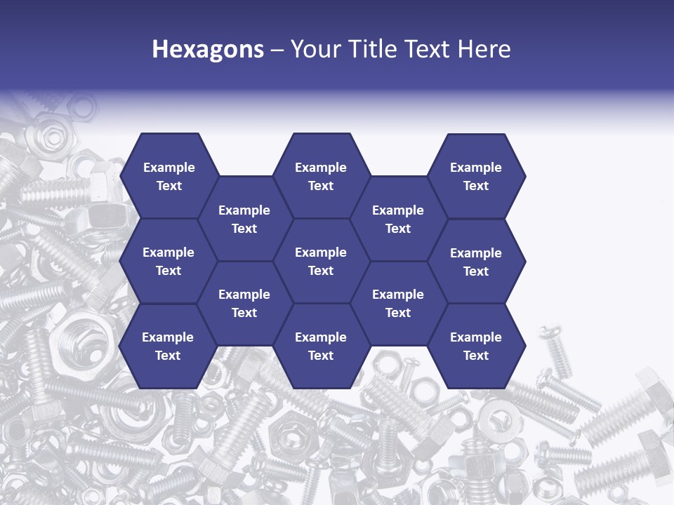 Screw Threaded Steel PowerPoint Template