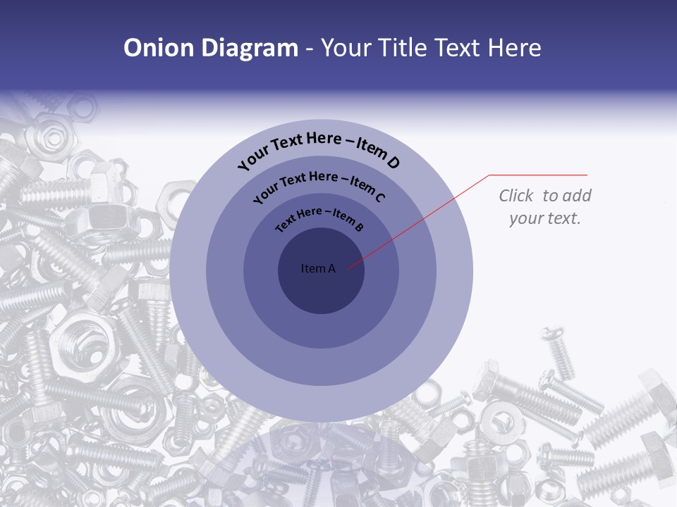 Screw Threaded Steel PowerPoint Template