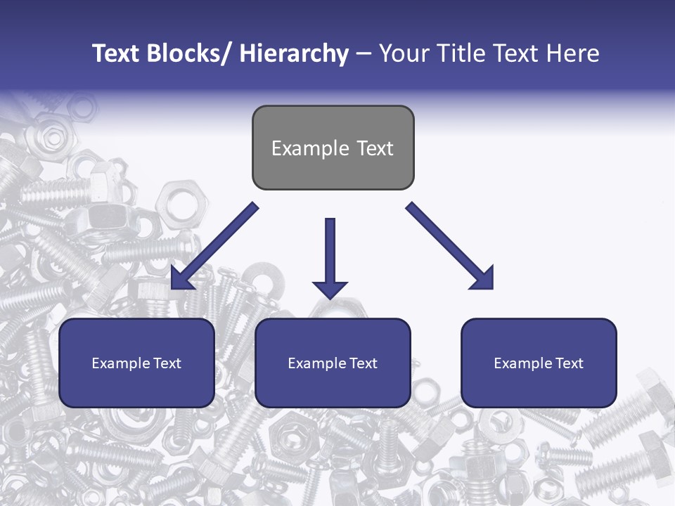 Screw Threaded Steel PowerPoint Template