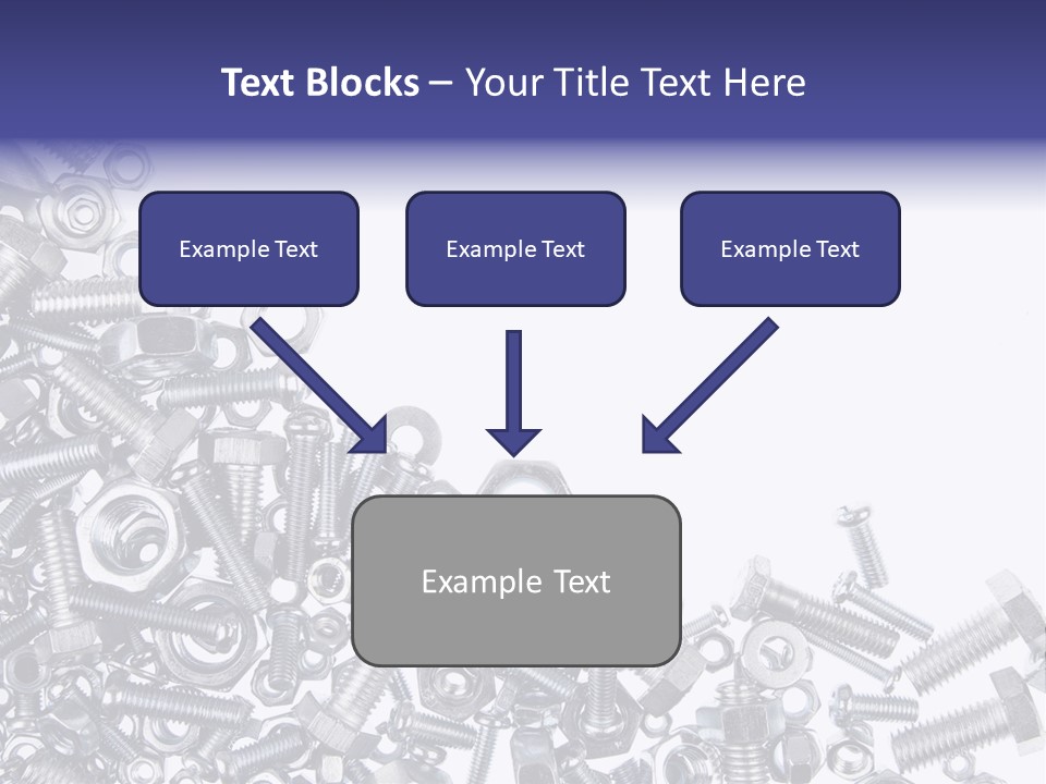 Screw Threaded Steel PowerPoint Template