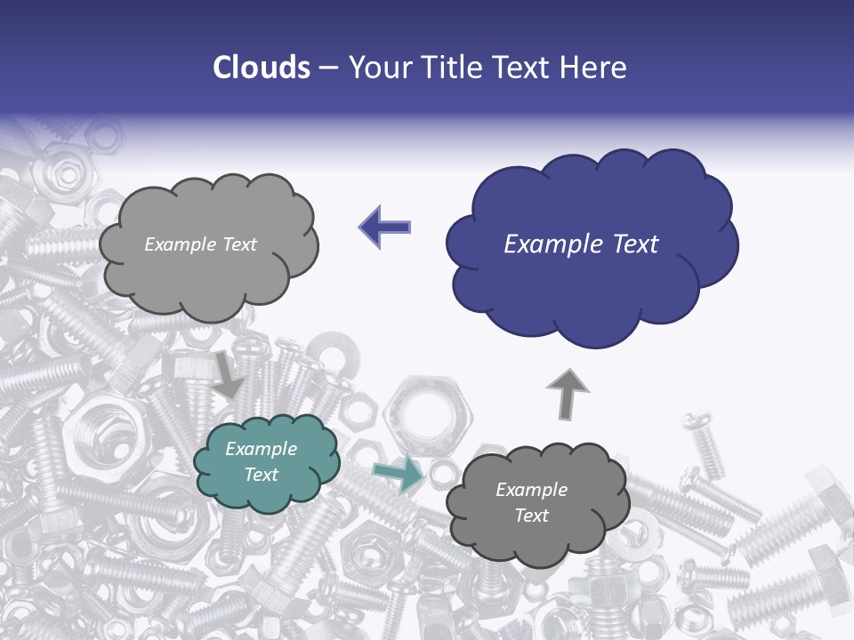 Screw Threaded Steel PowerPoint Template