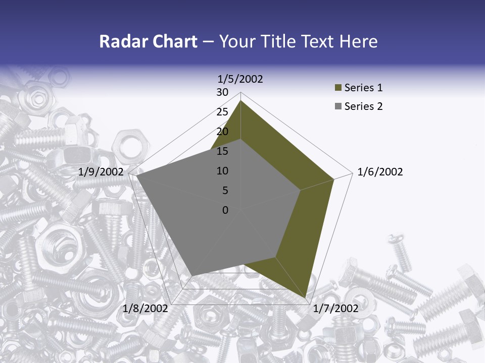 Screw Threaded Steel PowerPoint Template