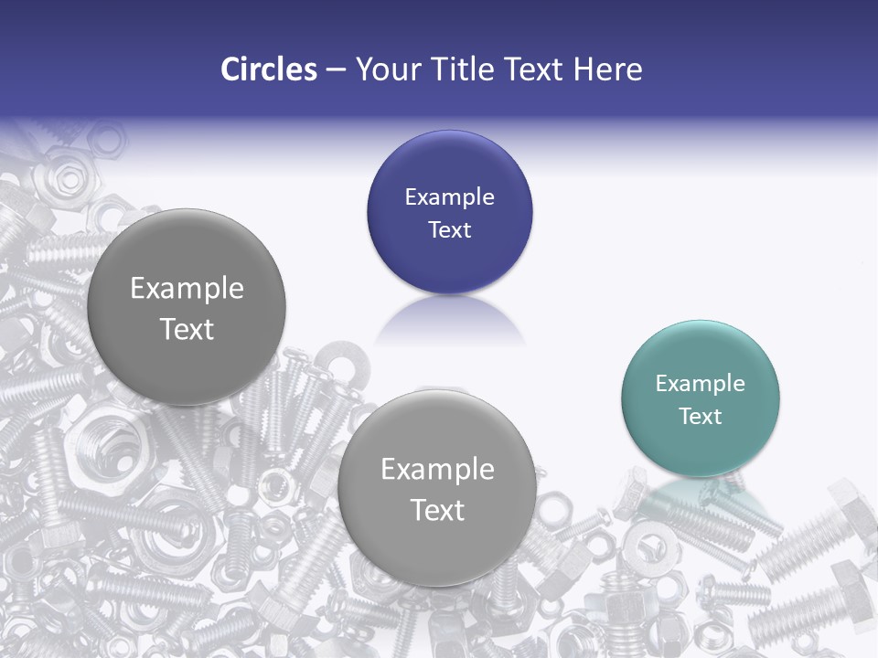 Screw Threaded Steel PowerPoint Template