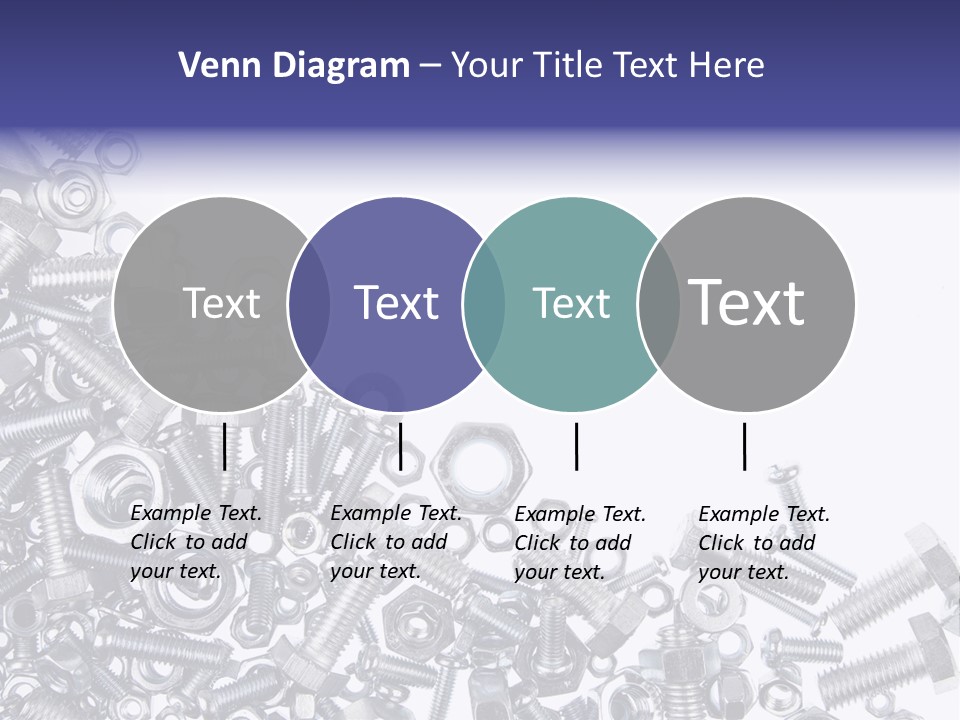 Screw Threaded Steel PowerPoint Template