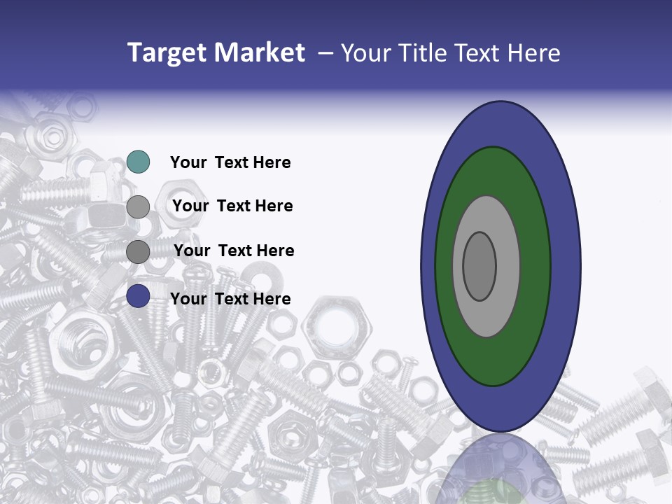 Screw Threaded Steel PowerPoint Template