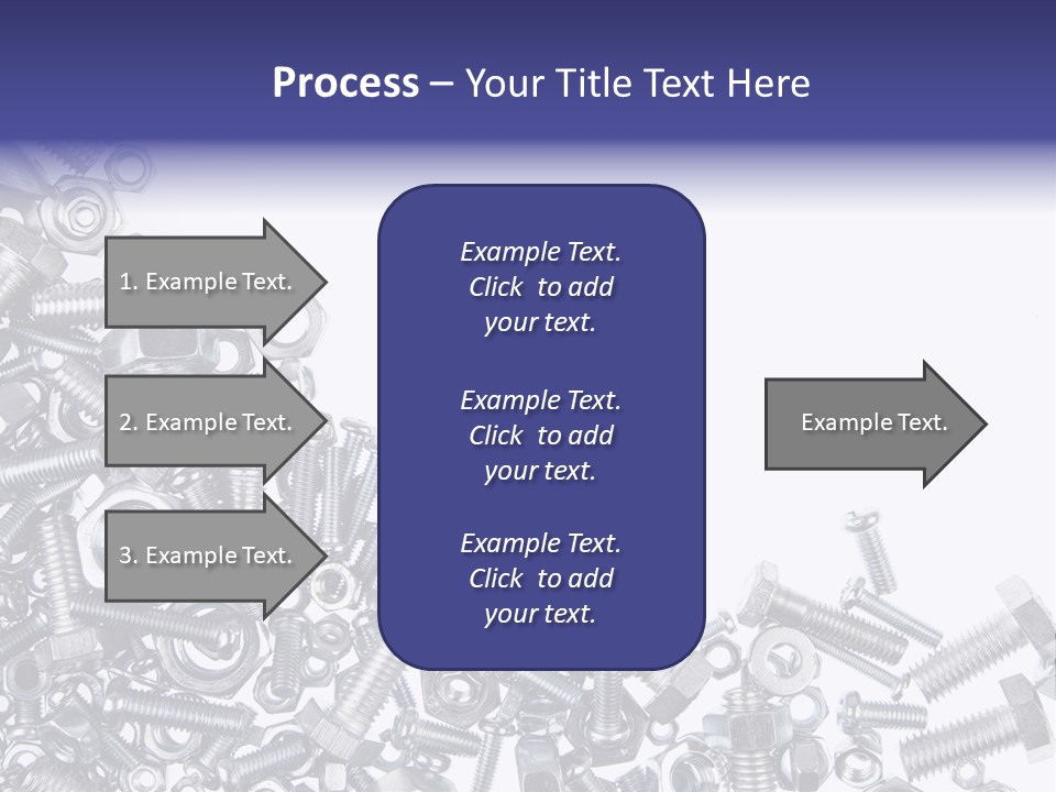 Screw Threaded Steel PowerPoint Template