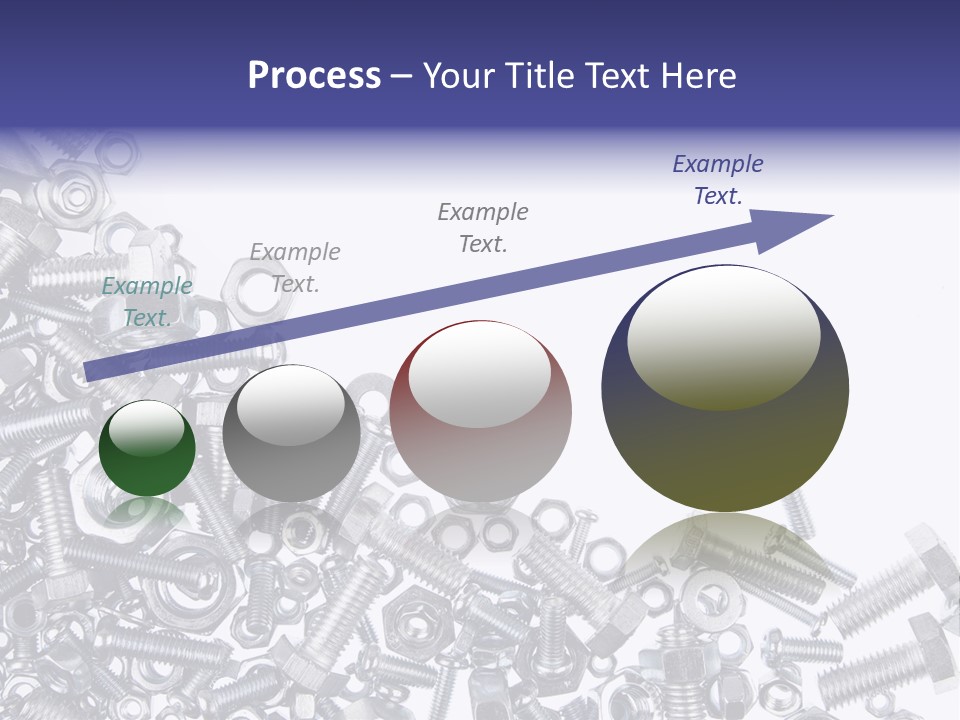 Screw Threaded Steel PowerPoint Template
