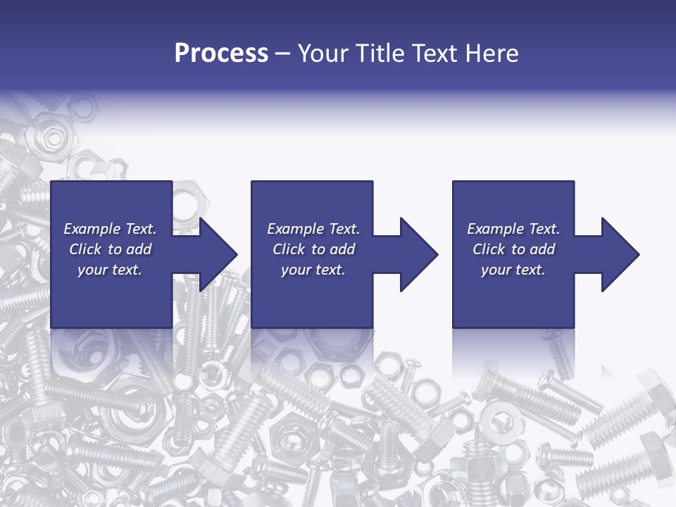 Screw Threaded Steel PowerPoint Template