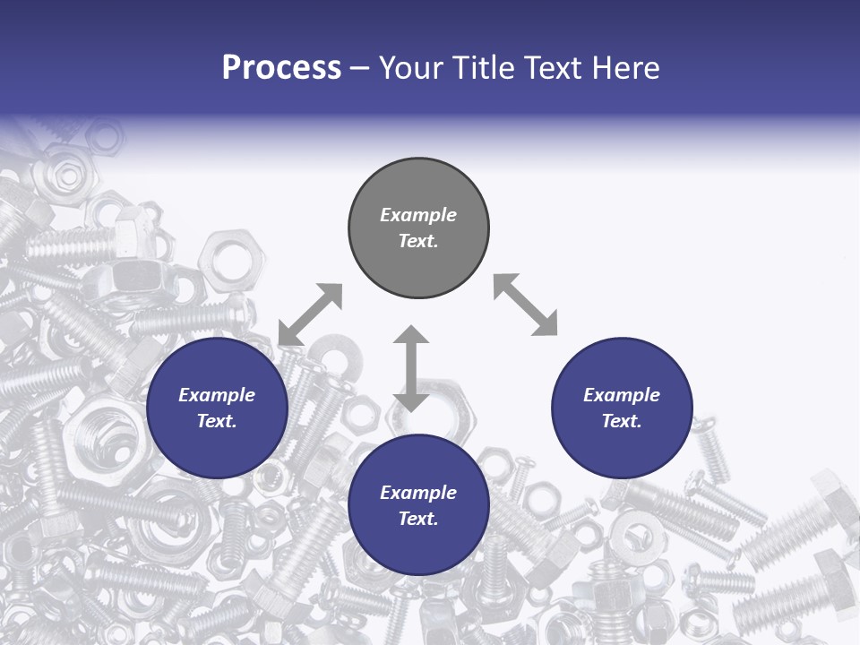 Screw Threaded Steel PowerPoint Template