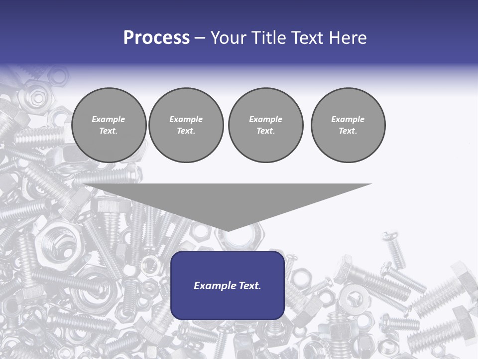 Screw Threaded Steel PowerPoint Template