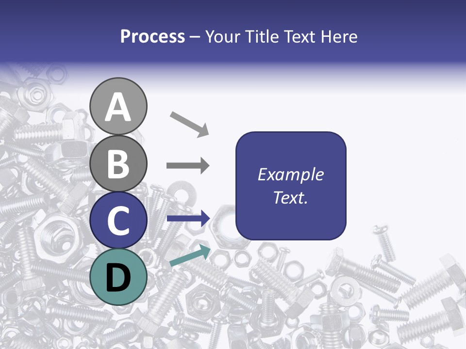 Screw Threaded Steel PowerPoint Template