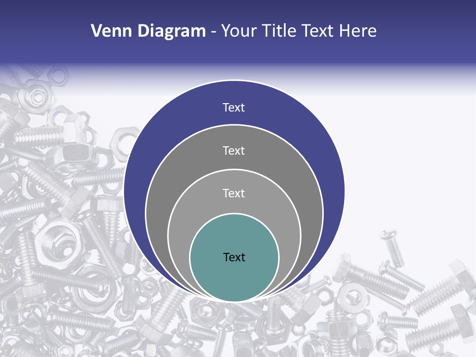 Screw Threaded Steel PowerPoint Template