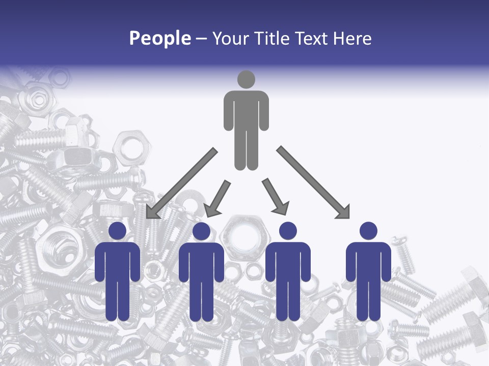 Screw Threaded Steel PowerPoint Template