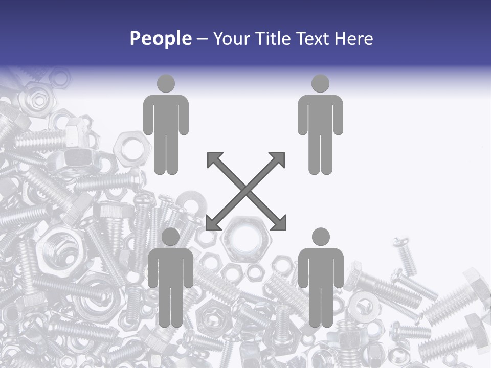 Screw Threaded Steel PowerPoint Template