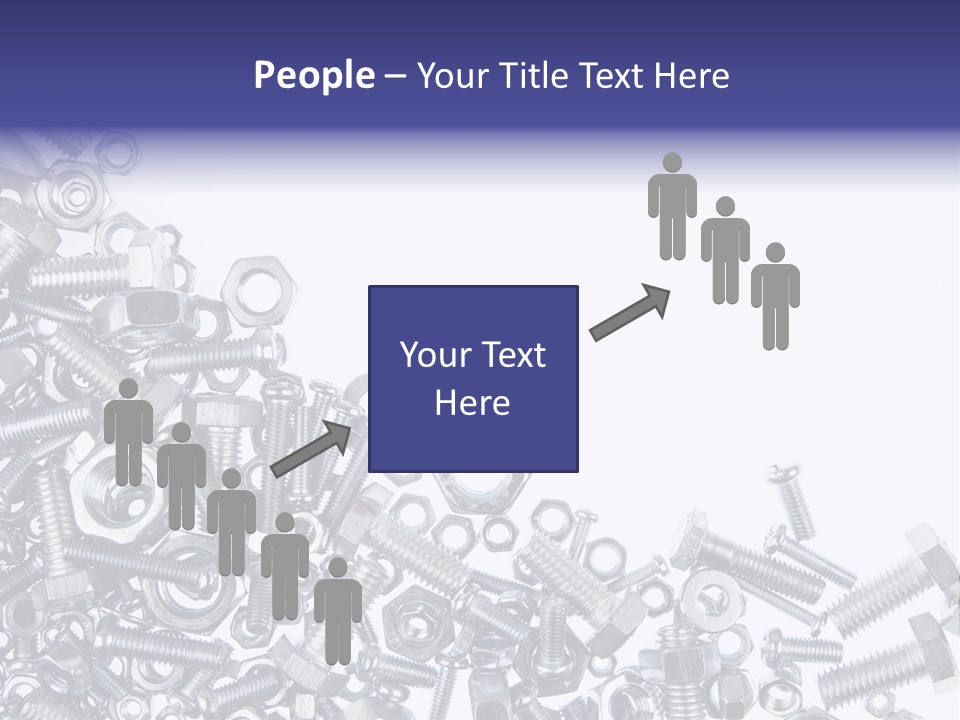 Screw Threaded Steel PowerPoint Template