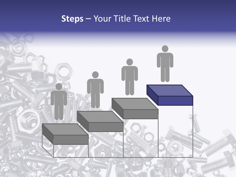 Screw Threaded Steel PowerPoint Template
