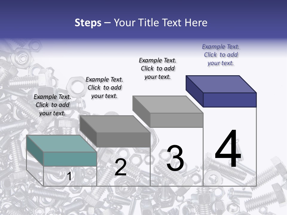 Screw Threaded Steel PowerPoint Template