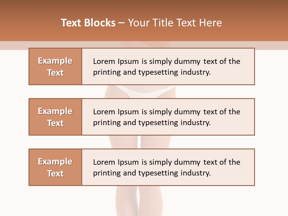 Swimsuit  Lingerie PowerPoint Template