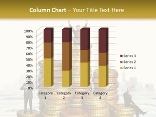 Money Gold Tie PowerPoint Template