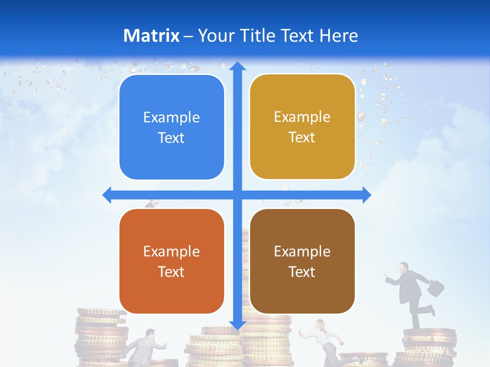 Detail Man Running PowerPoint Template