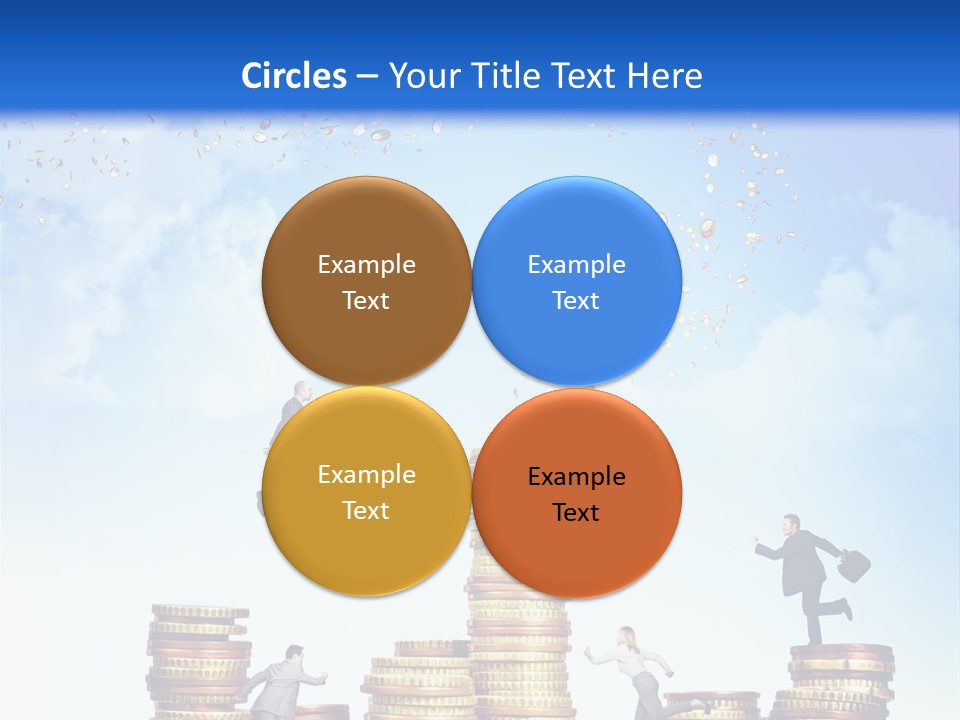 Detail Man Running PowerPoint Template