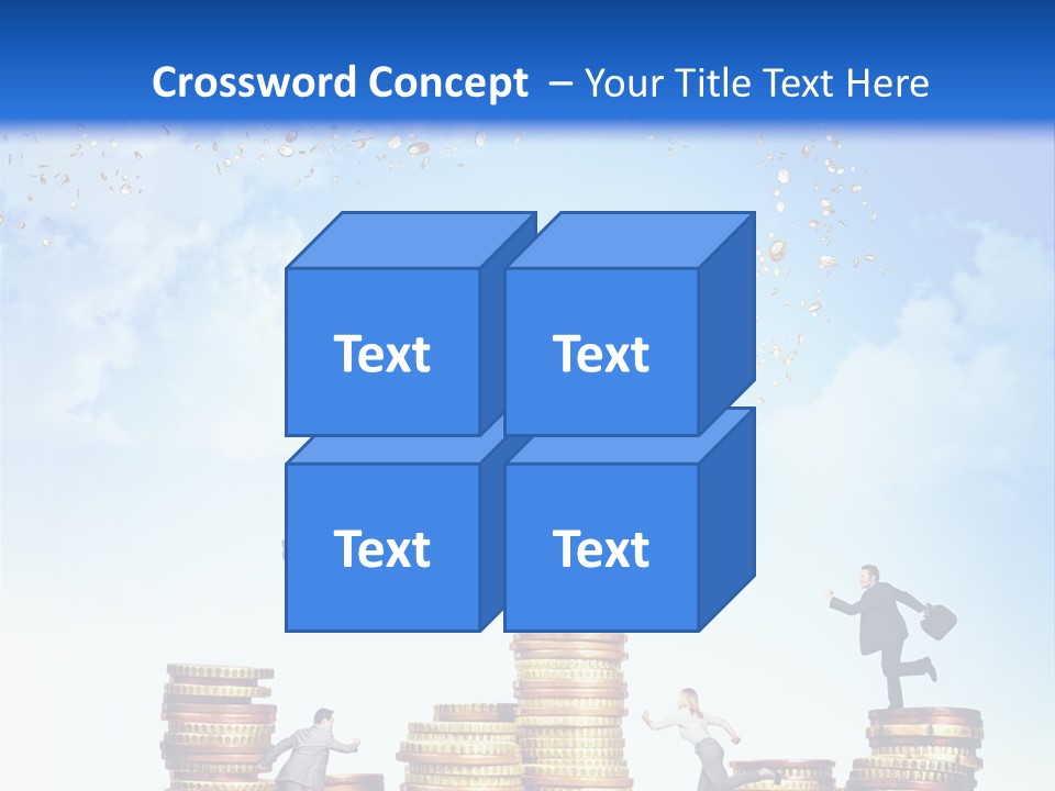 Detail Man Running PowerPoint Template