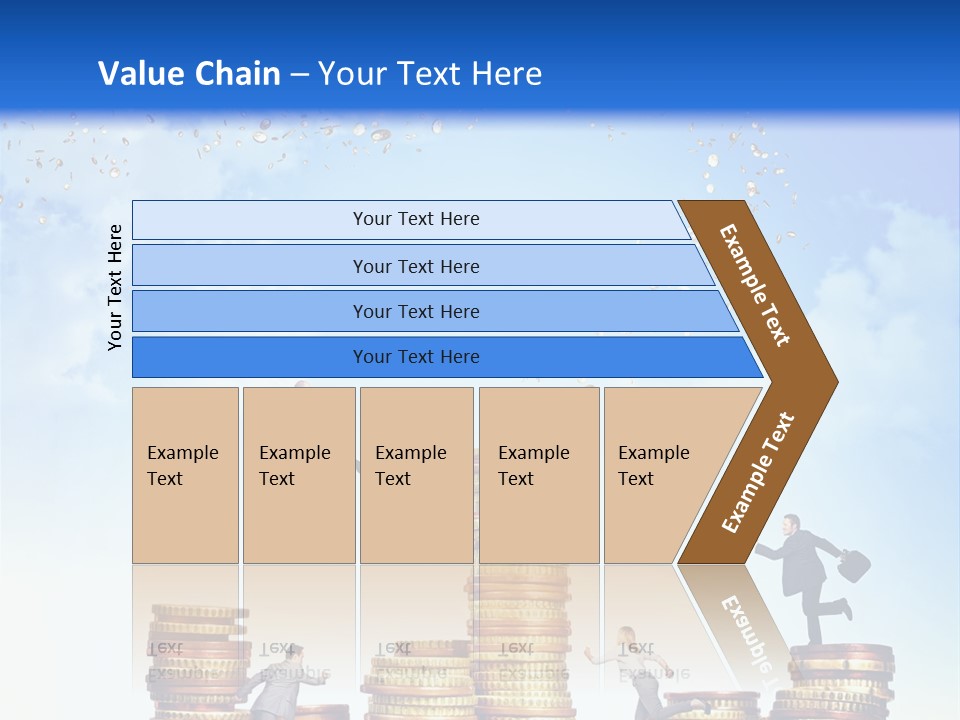 Detail Man Running PowerPoint Template