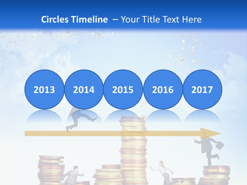 Detail Man Running PowerPoint Template