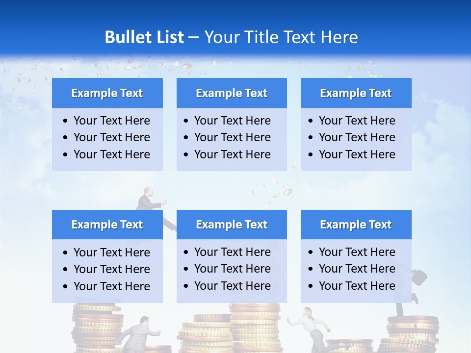 Detail Man Running PowerPoint Template