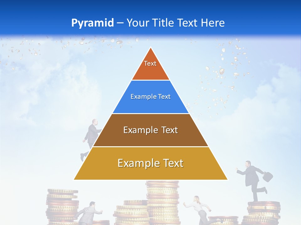 Detail Man Running PowerPoint Template