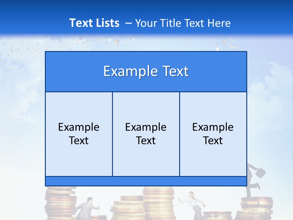 Detail Man Running PowerPoint Template