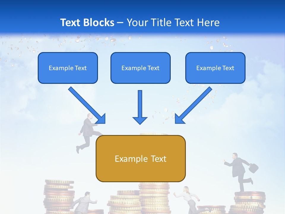 Detail Man Running PowerPoint Template