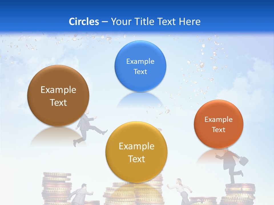 Detail Man Running PowerPoint Template