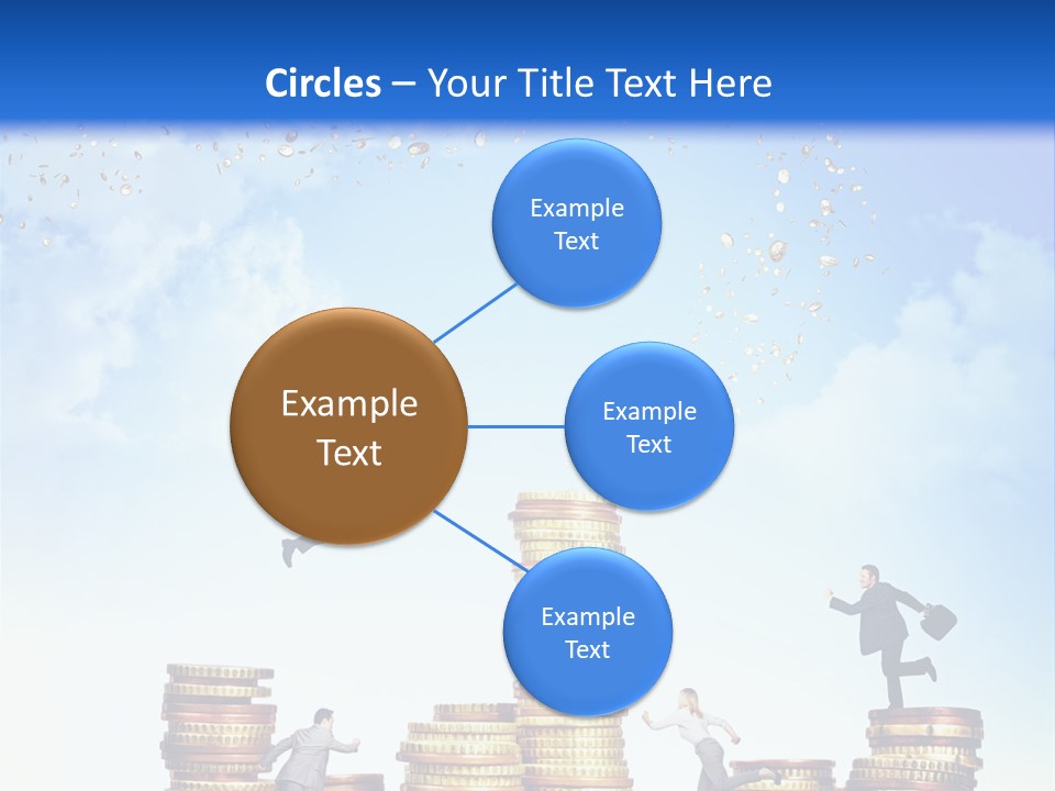 Detail Man Running PowerPoint Template