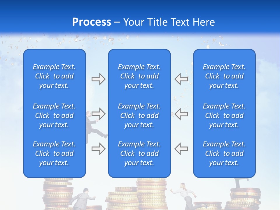 Detail Man Running PowerPoint Template