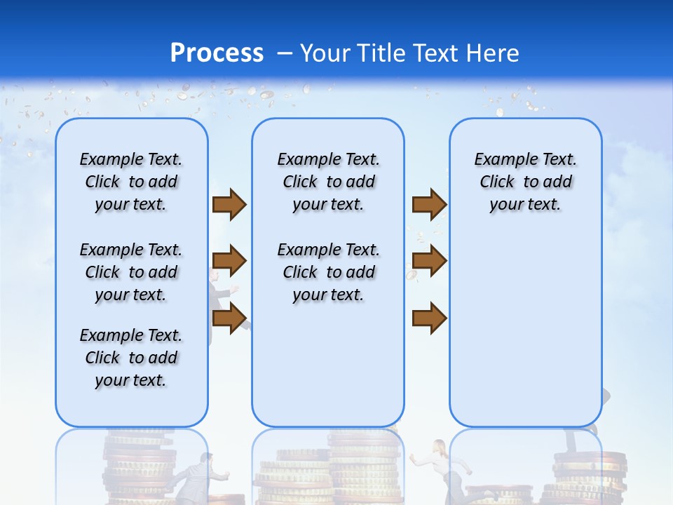 Detail Man Running PowerPoint Template