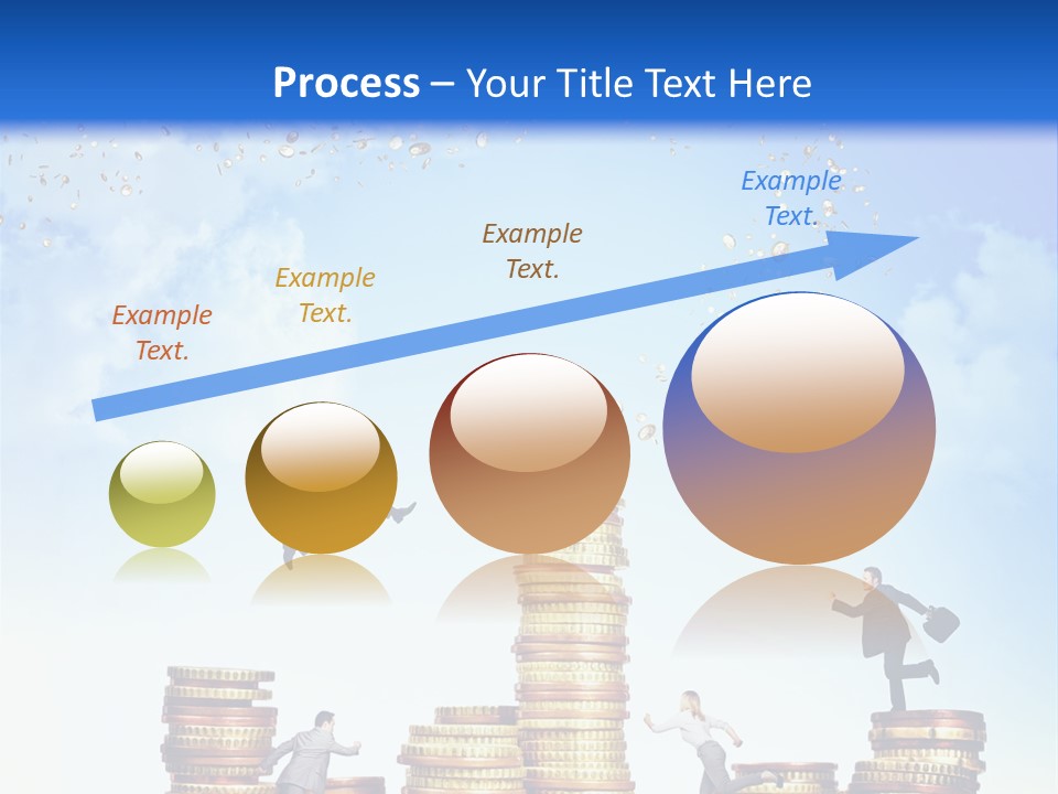 Detail Man Running PowerPoint Template