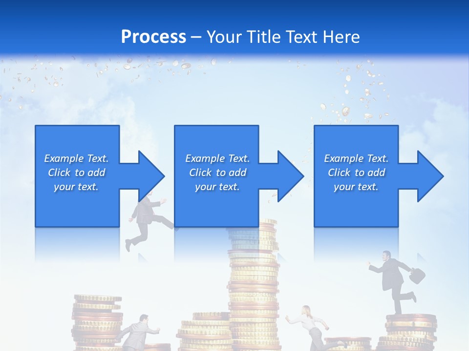 Detail Man Running PowerPoint Template
