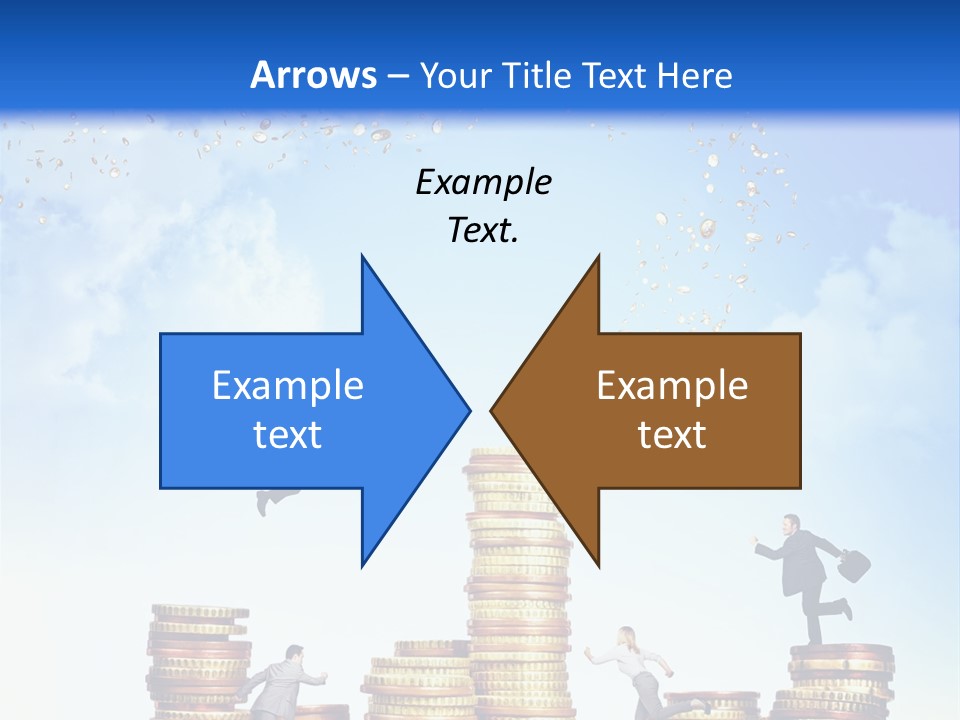 Detail Man Running PowerPoint Template