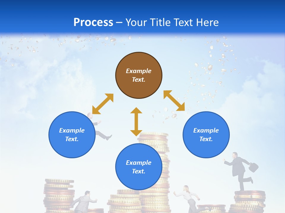 Detail Man Running PowerPoint Template