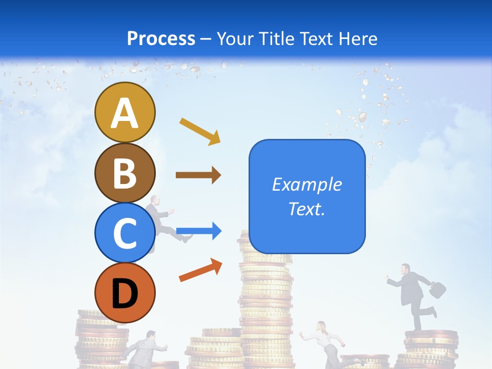 Detail Man Running PowerPoint Template