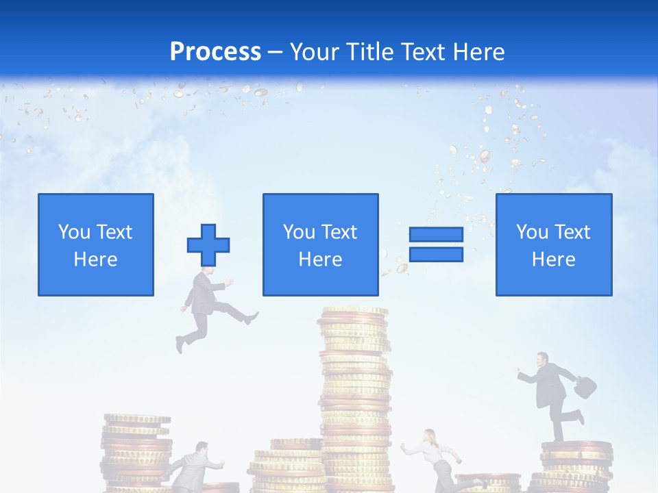 Detail Man Running PowerPoint Template