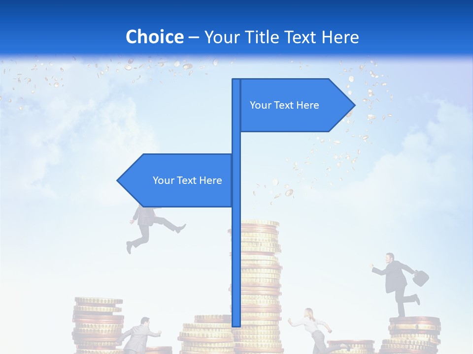 Detail Man Running PowerPoint Template