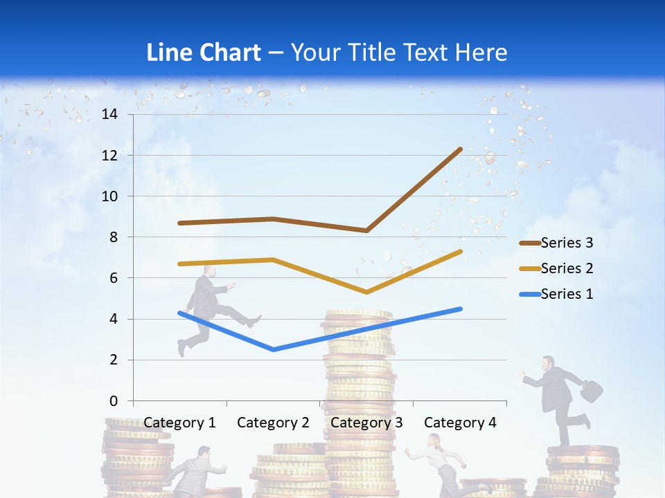 Detail Man Running PowerPoint Template