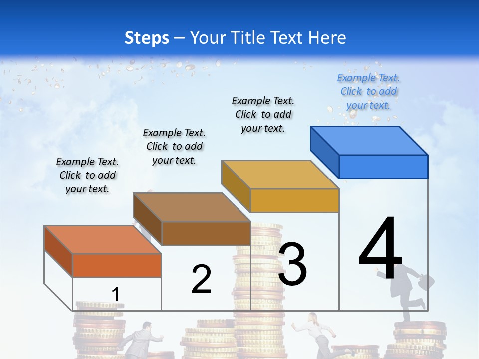 Detail Man Running PowerPoint Template