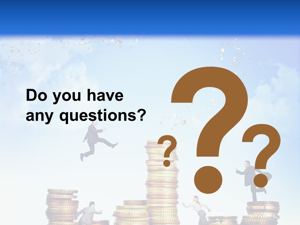 Detail Man Running PowerPoint Template