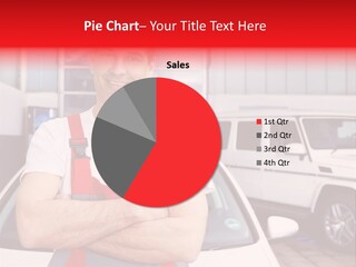 Review Garage Mechanic Hood PowerPoint Template