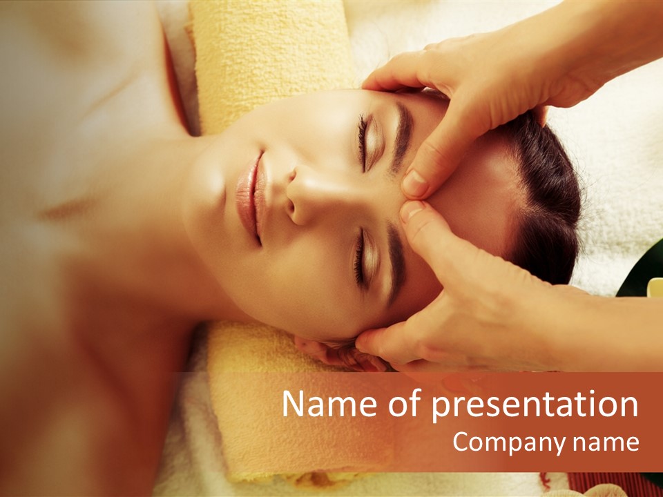 Face Relax Cleansing PowerPoint Template