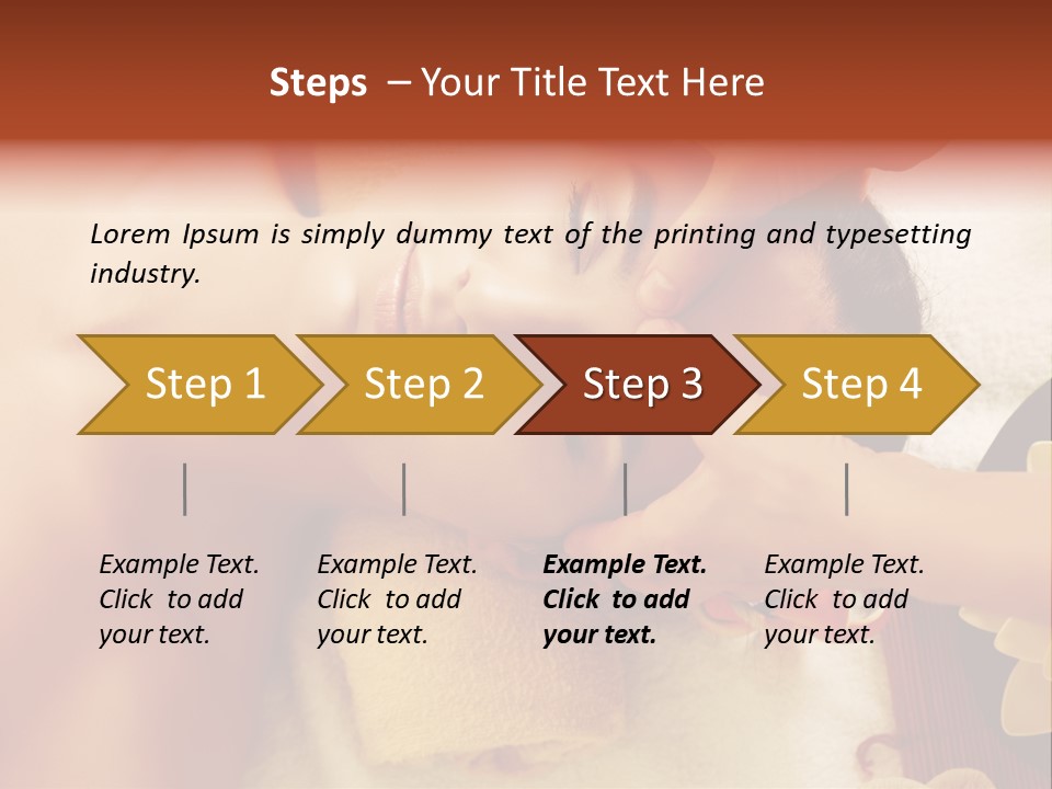 Face Relax Cleansing PowerPoint Template