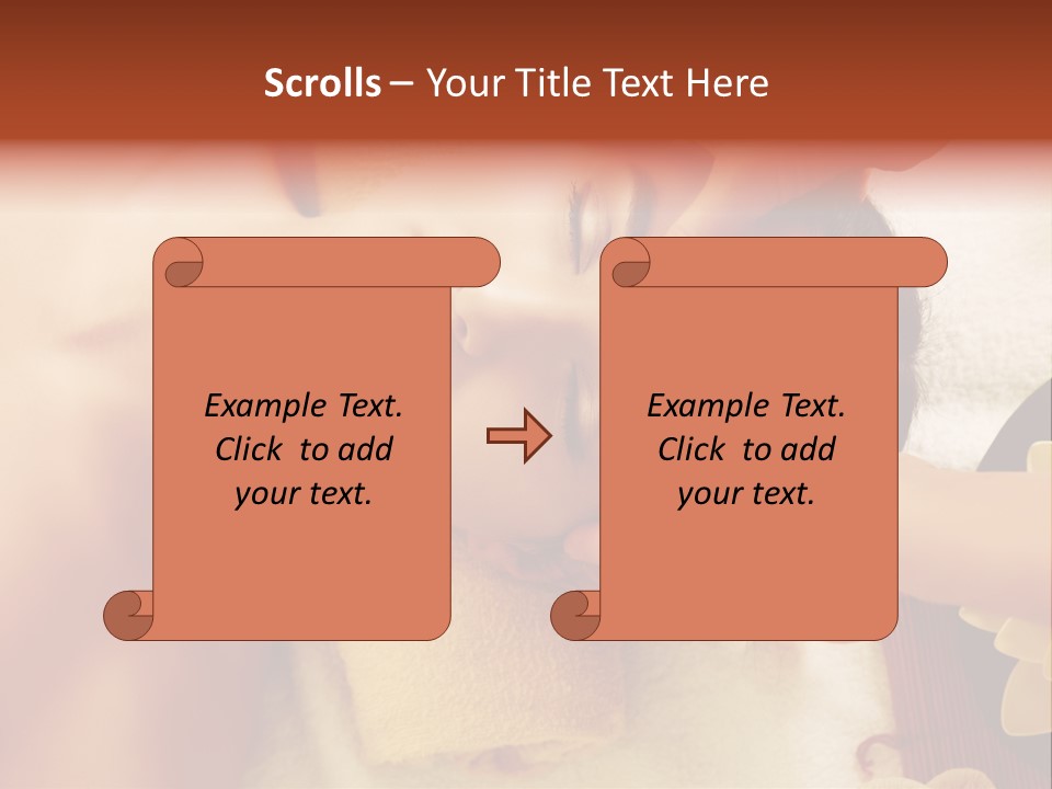 Face Relax Cleansing PowerPoint Template